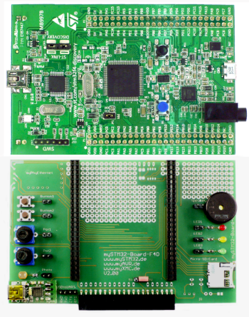 mySTM32 F4 Discovery PLUS