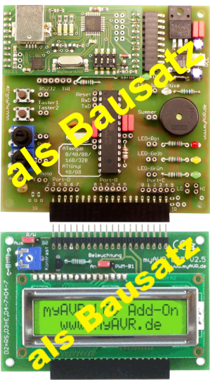 myAVR Board MK2 PLUS, Bausatz